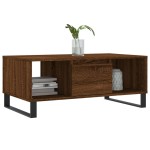 vidaXL Măsuță de cafea, stejar maro, 90x50x36,5 cm, lemn prelucrat vidaXL Măsuță de cafea, stejar maro, 90x50x36,5 cm, lemn prelucrat