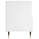 vidaXL Noptieră, alb, 40x35x50 cm, lemn prelucrat