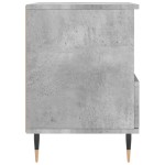 vidaXL Noptieră, gri beton, 40x35x50 cm, lemn compozit