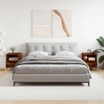 vidaXL Noptiere, 2 buc., stejar fumuriu, 40x35x50 cm, lemn compozit vidaXL Noptiere, 2 buc., stejar fumuriu, 40x35x50 cm, lemn compozit