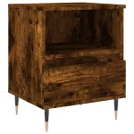vidaXL Noptiere, 2 buc., stejar fumuriu, 40x35x50 cm, lemn compozit vidaXL Noptiere, 2 buc., stejar fumuriu, 40x35x50 cm, lemn compozit