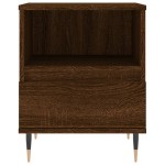 vidaXL Noptiere, 2 buc., stejar maro, 40x35x50 cm, lemn compozit