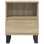 vidaXL Noptiere, 2 buc., stejar sonoma, 40x35x50 cm, lemn compozit vidaXL Noptiere, 2 buc., stejar sonoma, 40x35x50 cm, lemn compozit