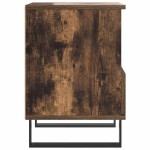 vidaXL Noptiere, 2 buc., stejar fumuriu, 40x35x50 cm, lemn compozit vidaXL Noptiere, 2 buc., stejar fumuriu, 40x35x50 cm, lemn compozit