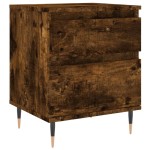 vidaXL Noptiere, 2 buc., stejar fumuriu, 40x35x50 cm, lemn compozit vidaXL Noptiere, 2 buc., stejar fumuriu, 40x35x50 cm, lemn compozit