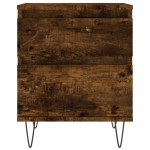 vidaXL Noptiere, 2 buc., stejar fumuriu, 40x35x50 cm, lemn compozit vidaXL Noptiere, 2 buc., stejar fumuriu, 40x35x50 cm, lemn compozit