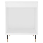 vidaXL Noptiere, 2 buc., alb, 40x35x50 cm, lemn compozit