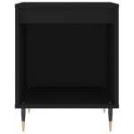 vidaXL Noptiere, 2 buc., negru, 40x35x50 cm, lemn compozit vidaXL Noptiere, 2 buc., negru, 40x35x50 cm, lemn compozit