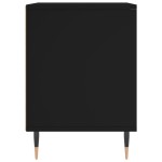 vidaXL Noptiere, 2 buc., negru, 40x35x50 cm, lemn compozit vidaXL Noptiere, 2 buc., negru, 40x35x50 cm, lemn compozit