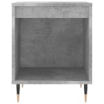 vidaXL Noptieră, gri beton, 40x35x50 cm, lemn compozit