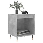 vidaXL Noptiere, 2 buc., gri beton, 40x35x50 cm, lemn compozit vidaXL Noptiere, 2 buc., gri beton, 40x35x50 cm, lemn compozit