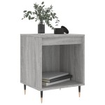 vidaXL Noptiere, 2 buc., gri sonoma, 40x35x50 cm, lemn compozit vidaXL Noptiere, 2 buc., gri sonoma, 40x35x50 cm, lemn compozit