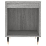 vidaXL Noptiere, 2 buc., gri sonoma, 40x35x50 cm, lemn compozit vidaXL Noptiere, 2 buc., gri sonoma, 40x35x50 cm, lemn compozit