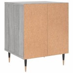 vidaXL Noptiere, 2 buc., gri sonoma, 40x35x50 cm, lemn compozit vidaXL Noptiere, 2 buc., gri sonoma, 40x35x50 cm, lemn compozit