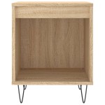 vidaXL Noptiere, 2 buc., stejar sonoma, 40x35x50 cm, lemn compozit