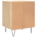 vidaXL Noptiere, 2 buc., stejar sonoma, 40x35x50 cm, lemn compozit