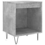 vidaXL Noptiere, 2 buc., gri beton, 40x35x50 cm, lemn compozit