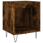 vidaXL Noptiere, 2 buc., stejar fumuriu, 40x35x50 cm, lemn compozit vidaXL Noptiere, 2 buc., stejar fumuriu, 40x35x50 cm, lemn compozit