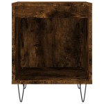 vidaXL Noptiere, 2 buc., stejar fumuriu, 40x35x50 cm, lemn compozit vidaXL Noptiere, 2 buc., stejar fumuriu, 40x35x50 cm, lemn compozit