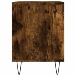 vidaXL Noptiere, 2 buc., stejar fumuriu, 40x35x50 cm, lemn compozit vidaXL Noptiere, 2 buc., stejar fumuriu, 40x35x50 cm, lemn compozit