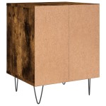 vidaXL Noptiere, 2 buc., stejar fumuriu, 40x35x50 cm, lemn compozit vidaXL Noptiere, 2 buc., stejar fumuriu, 40x35x50 cm, lemn compozit