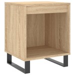 vidaXL Noptiere, 2 buc., stejar sonoma, 40x35x50 cm, lemn compozit vidaXL Noptiere, 2 buc., stejar sonoma, 40x35x50 cm, lemn compozit