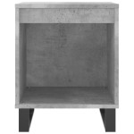 vidaXL Noptiere, 2 buc., gri beton, 40x35x50 cm, lemn compozit vidaXL Noptiere, 2 buc., gri beton, 40x35x50 cm, lemn compozit