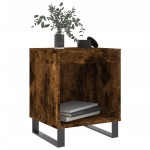 vidaXL Noptiere, 2 buc., stejar fumuriu, 40x35x50 cm, lemn compozit vidaXL Noptiere, 2 buc., stejar fumuriu, 40x35x50 cm, lemn compozit