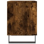 vidaXL Noptiere, 2 buc., stejar fumuriu, 40x35x50 cm, lemn compozit vidaXL Noptiere, 2 buc., stejar fumuriu, 40x35x50 cm, lemn compozit