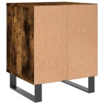vidaXL Noptiere, 2 buc., stejar fumuriu, 40x35x50 cm, lemn compozit vidaXL Noptiere, 2 buc., stejar fumuriu, 40x35x50 cm, lemn compozit