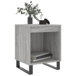 vidaXL Noptiere, 2 buc., gri sonoma, 40x35x50 cm, lemn compozit vidaXL Noptiere, 2 buc., gri sonoma, 40x35x50 cm, lemn compozit