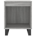 vidaXL Noptiere, 2 buc., gri sonoma, 40x35x50 cm, lemn compozit vidaXL Noptiere, 2 buc., gri sonoma, 40x35x50 cm, lemn compozit