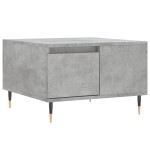 vidaXL Măsuță de cafea, gri beton, 55x55x36,5 cm, lemn prelucrat vidaXL Măsuță de cafea, gri beton, 55x55x36,5 cm, lemn prelucrat