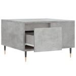 vidaXL Măsuță de cafea, gri beton, 55x55x36,5 cm, lemn prelucrat vidaXL Măsuță de cafea, gri beton, 55x55x36,5 cm, lemn prelucrat