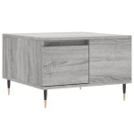 vidaXL Măsuță de cafea, gri sonoma, 55x55x36,5 cm, lemn prelucrat vidaXL Măsuță de cafea, gri sonoma, 55x55x36,5 cm, lemn prelucrat