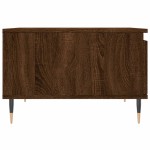 vidaXL Măsuță de cafea, stejar maro, 55x55x36,5 cm, lemn prelucrat vidaXL Măsuță de cafea, stejar maro, 55x55x36,5 cm, lemn prelucrat