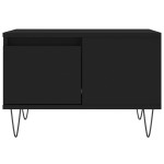 vidaXL Măsuță de cafea, negru, 55x55x36,5 cm, lemn prelucrat vidaXL Măsuță de cafea, negru, 55x55x36,5 cm, lemn prelucrat