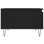 vidaXL Măsuță de cafea, negru, 55x55x36,5 cm, lemn prelucrat vidaXL Măsuță de cafea, negru, 55x55x36,5 cm, lemn prelucrat