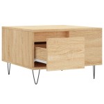 vidaXL Măsuță de cafea, stejar sonoma, 55x55x36,5 cm, lemn prelucrat vidaXL Măsuță de cafea, stejar sonoma, 55x55x36,5 cm, lemn prelucrat