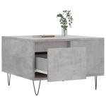 vidaXL Măsuță de cafea, gri beton, 55x55x36,5 cm, lemn prelucrat