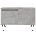 vidaXL Măsuță de cafea, gri beton, 55x55x36,5 cm, lemn prelucrat