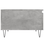 vidaXL Măsuță de cafea, gri beton, 55x55x36,5 cm, lemn prelucrat