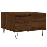 vidaXL Măsuță de cafea, stejar maro, 55x55x36,5 cm, lemn prelucrat vidaXL Măsuță de cafea, stejar maro, 55x55x36,5 cm, lemn prelucrat