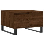 vidaXL Măsuță de cafea, stejar maro, 55x55x36,5 cm, lemn prelucrat vidaXL Măsuță de cafea, stejar maro, 55x55x36,5 cm, lemn prelucrat