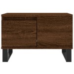 vidaXL Măsuță de cafea, stejar maro, 55x55x36,5 cm, lemn prelucrat vidaXL Măsuță de cafea, stejar maro, 55x55x36,5 cm, lemn prelucrat