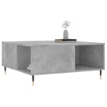 vidaXL Măsuță de cafea, gri beton, 80x80x36,5 cm, lemn prelucrat vidaXL Măsuță de cafea, gri beton, 80x80x36,5 cm, lemn prelucrat