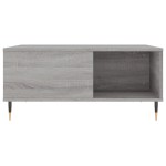 vidaXL Măsuță de cafea, gri sonoma, 80x80x36,5 cm, lemn prelucrat vidaXL Măsuță de cafea, gri sonoma, 80x80x36,5 cm, lemn prelucrat