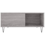 vidaXL Măsuță de cafea, gri sonoma, 80x80x36,5 cm, lemn prelucrat vidaXL Măsuță de cafea, gri sonoma, 80x80x36,5 cm, lemn prelucrat