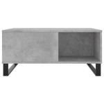 vidaXL Măsuță de cafea, gri beton, 80x80x36,5 cm, lemn prelucrat vidaXL Măsuță de cafea, gri beton, 80x80x36,5 cm, lemn prelucrat