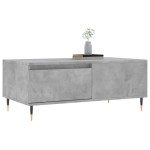 vidaXL Măsuță de cafea, gri beton, 90x50x36,5 cm, lemn compozit vidaXL Măsuță de cafea, gri beton, 90x50x36,5 cm, lemn compozit